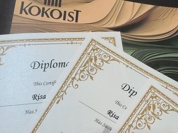 プチ フルール(Petite Fleur)/各種ディプロマ取得済