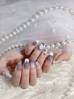 ハナアイ サロン 新大久保店(hanaai salon)/持ち込みシンプルデザイン