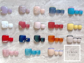 ネイルサロン スラッシュ(SLASH)/【西村】フット定額¥7920