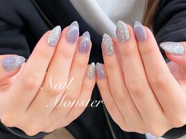 マグネット+ラメ