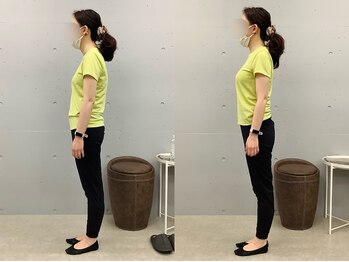 イレ 名古屋栄(ile)/ピラティス初回体験での変化