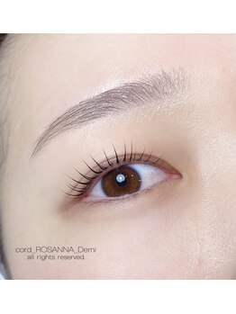 cord長野店《まつ毛パーマ/パリジェンヌ/フラットラッシュ/マツエク/LED/眉毛》/まつげパーマ&美眉アイブロウ