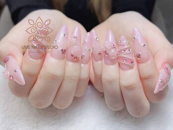 ウメネイルスタジオ(UME NAIL STUDIO)/題長さだしやり放題×つけ放