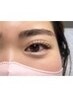 【再来2回目】似合わせまつ毛パーマ(上)+黄金比アイブロウ美眉WAX