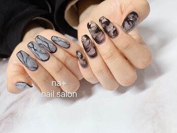 エヌエープラスネイル 葛西本店(Na+nail)/スカルプ長さだしアート