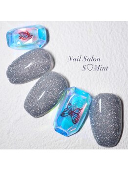 エスミント(S Mint)/氷宝石・琥珀糖ネイル