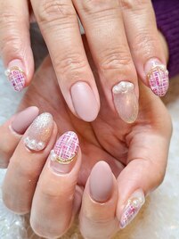 ツイードネイル