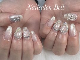 キラキラ推しネイル