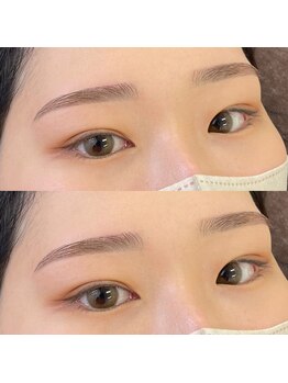 ビューステージ アイブロウサロン 博多/平行アーチ眉♪