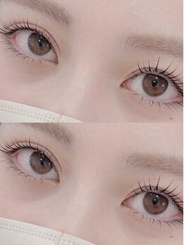 ラズ アイラッシュ(Luz eyelash)の写真/当店人気No1【ラッシュリフト】根元から立ち上げ,湿気で下がらないビューラーいらずの上向きまつ毛が叶う!