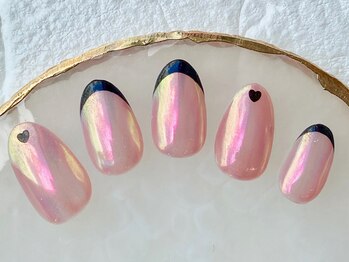 ブレスネイル(brace Nail)/ミラーフレンチネイル
