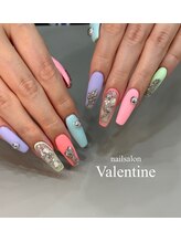 ネイルサロン ヴァレンタイン(nailsalon Valentine)/定額デザイン　8000円