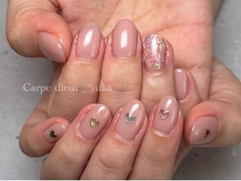 カルペ ディエム(Carpe diem)の写真/手描きアートの特別感をを体感してください！リラックス空間で、心を込めたネイルと特別な時間をお届け☆