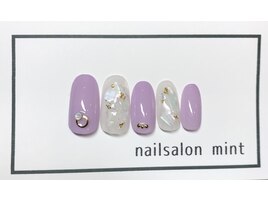 春シェルネイル