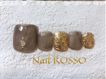 ネイルロッソ 浅草店/秋のフットネイル☆NEWデザイン