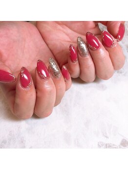 エステティックアンドネイル ローズ(ESTHETIC&NAIL Rose)/ミラーネイル