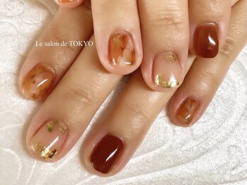 シアーカラー ニュアンスネイル