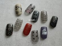 アノカプイル(ankpil)/11月【シーズンネイル】シンプル