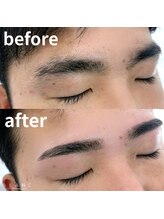 ブラン 磐田店(Blanc)/メンズ眉毛