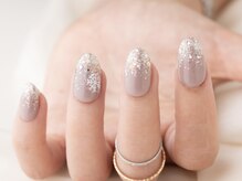 エムスラッシュ センター南(M.SLASH)/雪の結晶ネイル