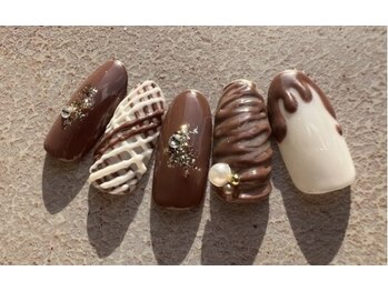 グレイス(GRACE)/バレンタインネイル