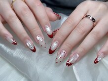 ベストネイル 大宮東口店(Best Nail)/長さ出し持ち込みデザインネイル