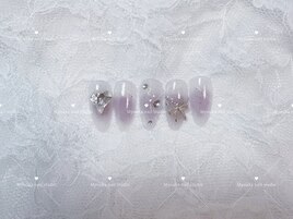 ワンホンチークネイル