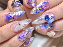 ネイルサロンラグジュアリー 梅田店(LUXURY)/ニュアンスシェル