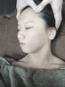 【小顔矯正】眼精★不眠頭痛、ゆがみ、肩首コリ改善◎フェイシャル人気Ｎo1