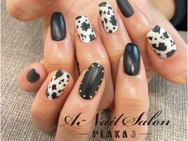 21/1/12　カウ柄nail