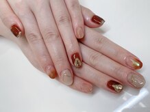 モルフォネイル(Morpho nail)/#新宿西口#ニュアンスネイル