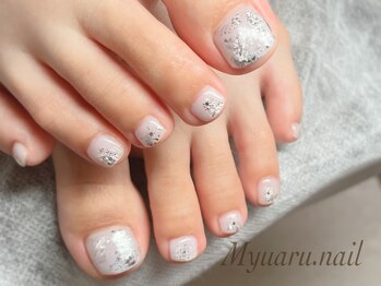 ミュアルネイル(Myuaru.nail)/定額フットネイル♪