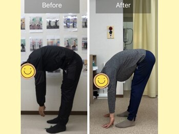 ナオル整体 春日部院(NAORU整体)/前屈が出来るようになった!