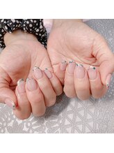 バニーアイズ 博多店(Bunny eyes)/シェルフレンチネイル♪