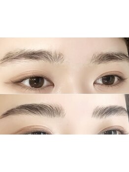 アイブロウメニューがあるサロン