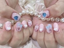 ネイル アリーズ セカンド(nail Allies 2nd)/ピンクガーリーネイル