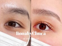 リノア バイ チュラ(linoa by Chura)/まつげパーマとまゆげデザイン