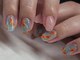 メルシー ネイル(mercii nail)の写真/《トレンド×季節のデザイン》フォルムにも徹底的にこだわり美爪にお仕上げ♪文字入れOK！推し活にも◎