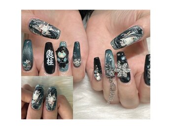 カットアンドスタイル クラウン(Cut & Style Clown)の写真/圧倒的な再現度◎痛ネイル&キャラネイルの持ち込みデザインもお任せ♪他店ジェル上に痛ネイルもOK!長さだし