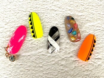 ピーボックス(P BOX)/☆ネイル雑誌 掲載デザイン☆