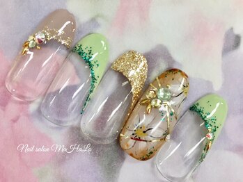 ネイルサロン マハロ(Nail salon MaHaLo)/新規付替オフ込☆ハンド¥7950