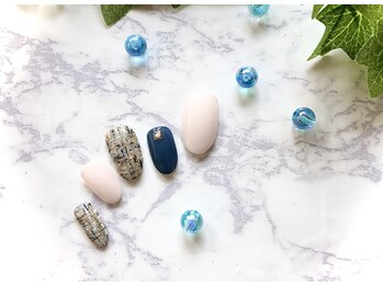 ネイルサロン プラティーン 国立(PLATINE)/ツイードネイル