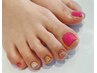 トップネイリスト(担当照井)foot simple art nail