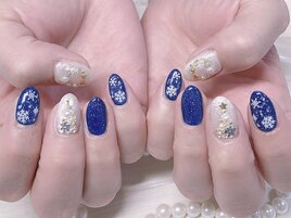 クリスマスネイル