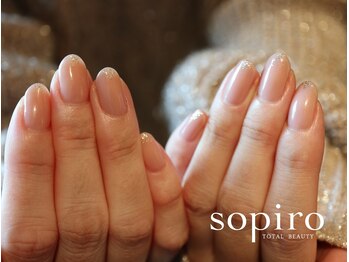 ネイルトータルビューティー ソピーロ(sopiro)/シンプルネイル
