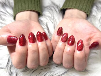 アンジュ(Ange)/ボルドー/マグネットネイル