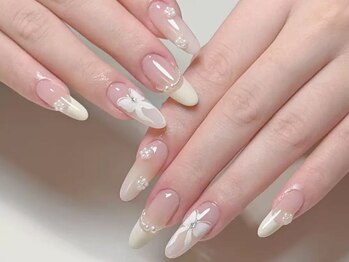 ナユキネイル 渋谷店(NA.YUKI NAIL)/秋冬ネイル エレガントデザイン