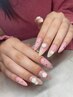 【春のトレンド】うるつや上品ネイル