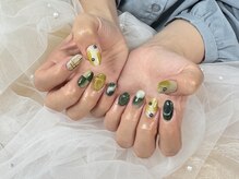 お好きな色が詰まったデザイン