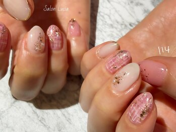 ツイードネイル♪